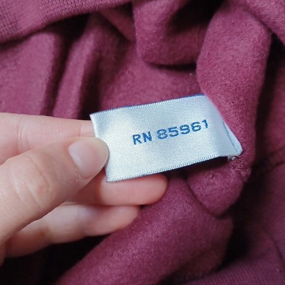 Vtg NWT Deadstock 90s Boston College Eagles Embroidered Maroon Crewneck Sz L - Picture 10 of 11